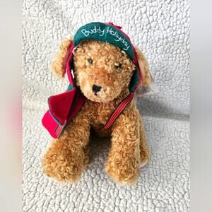 Hallmark Buddy Hollyday Plush Puppy‎ Dog Stuffed Animal 2002 Bunnies By Bay